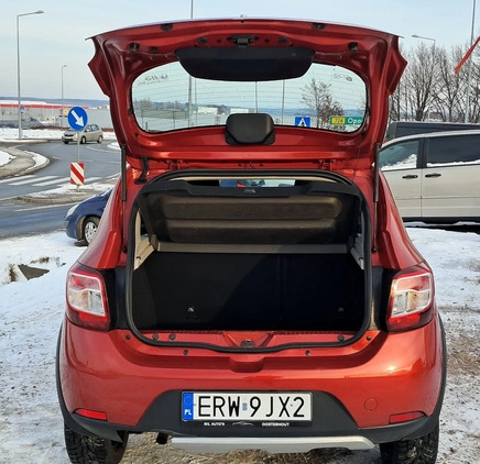 Dacia Sandero Stepway cena 28900 przebieg: 173000, rok produkcji 2015 z Wejherowo małe 106